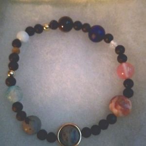 Universal Solar System  9 Planet Bracelet